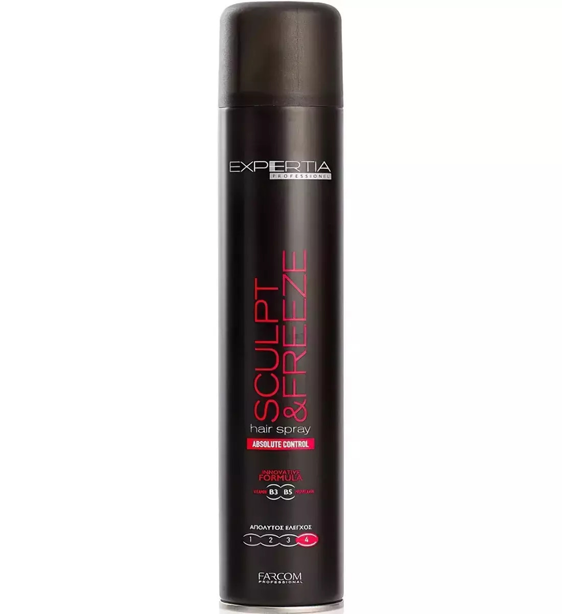 Farcom Expertia Professionel Sculpt & Freeze Spray Μαλλιών για Κράτημα 500ml